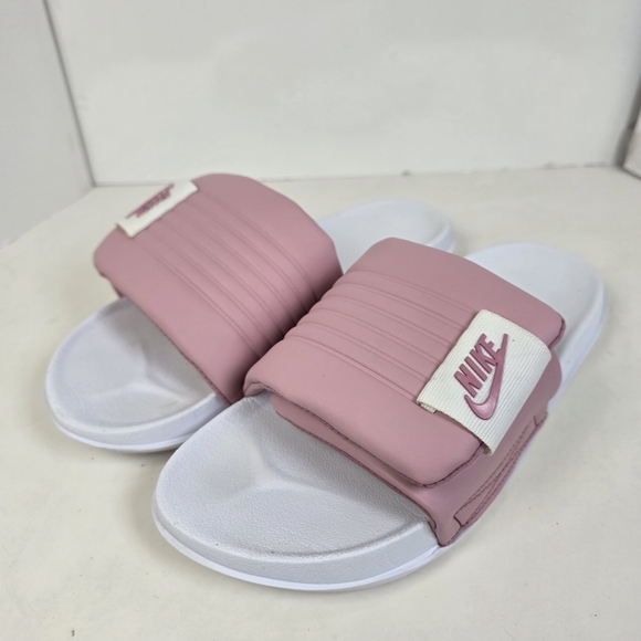 Women's Nike Offcourt Adjust Elemental Pink Slide Sandals - Picture 2 of 11